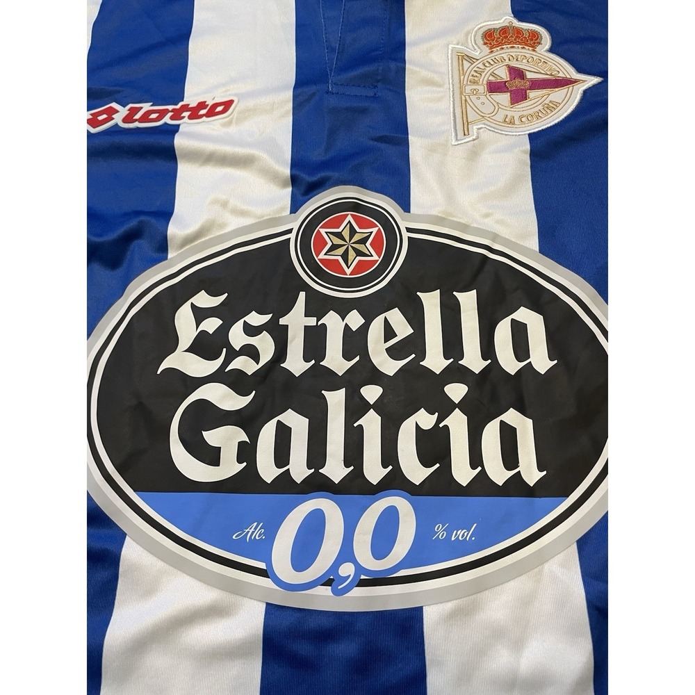 Deportivo de La Coruna Lotto Football Shirt Soccer Jersey Men's Size XL FIFA - Picture 7 of 11